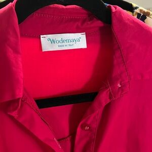 Wodemaya Fucshia Shirtdress